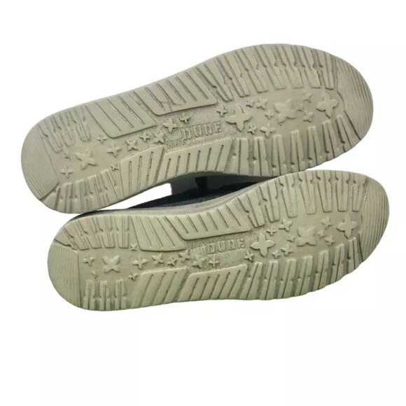 Hey Dude Wally Sox Charcoal Gray Slip On Boat Casual Shoes Mens Size 9 - Picture 6 of 7